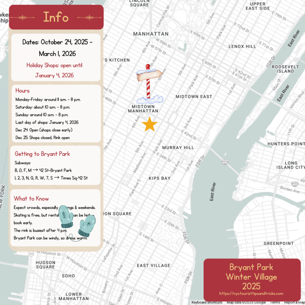 Bryant Park Winter Village