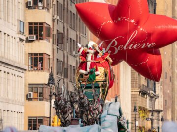 Macy’s Thanksgiving Balloon Inflation 2025