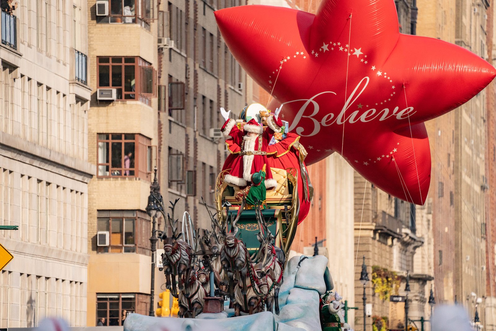 Macy’s Thanksgiving Balloon Inflation 2025