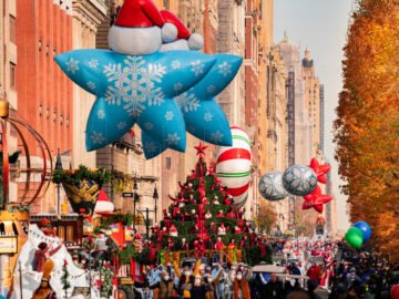 Macy’s Thanksgiving Balloon Inflation 2025
