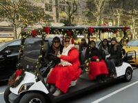 New York Christmas Lights Cozy Cart Tour Giveaway