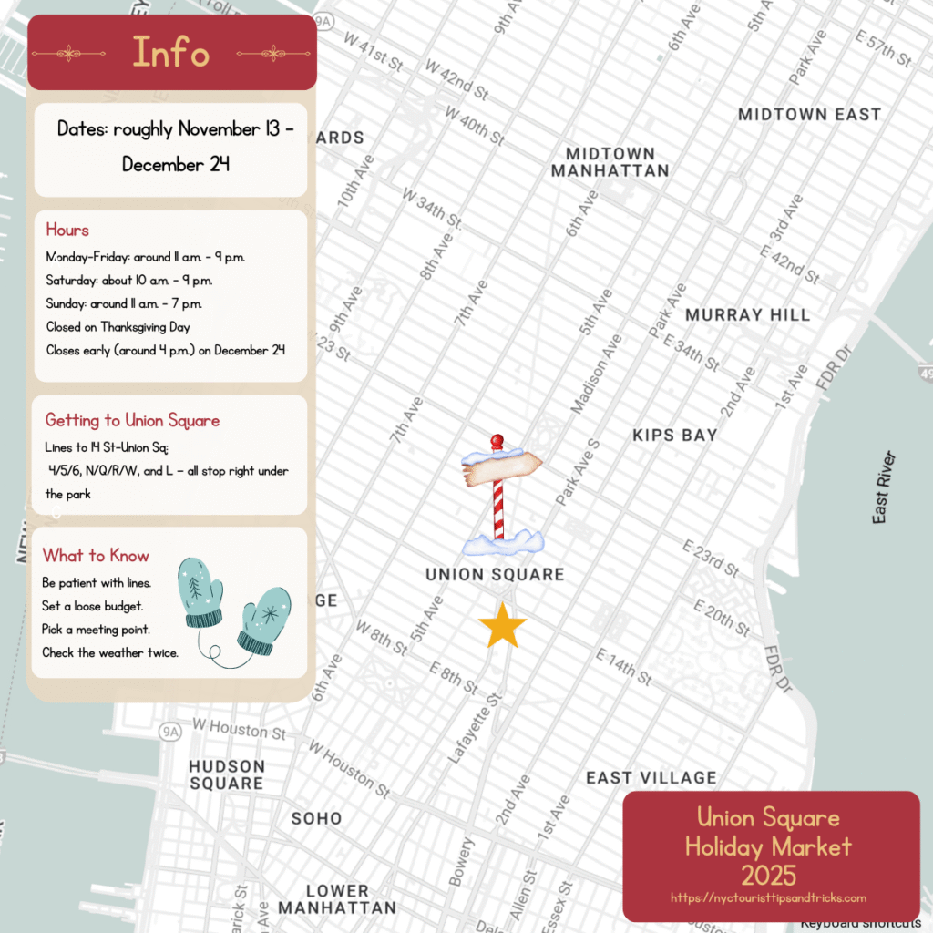 Union Square Holiday Market 2025