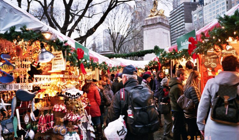 Columbus Circle Holiday Market: Christmas by the Edge of Central Park